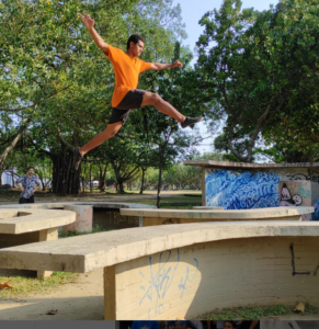 Bruno Islan une paixão pelo parkour aos negócios